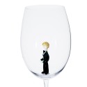Poháre na víno - Ženích, blondín