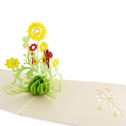 3D želanie - Puget kvetín