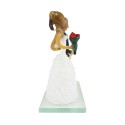 Skleněná figurka na svatební dort