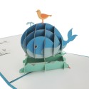 3D blahoželanie - Veľryba