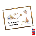 Rámeček na darování peněz - Dovolená - hory