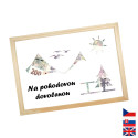Rámeček na darování peněz - Dovolená - hory