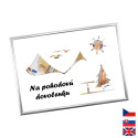 Rámeček na darování peněz - Dovolená - hory