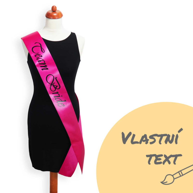 Šerpa pre nevestu - magenta