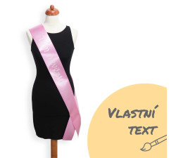 Šerpa pre nevestu - ružová